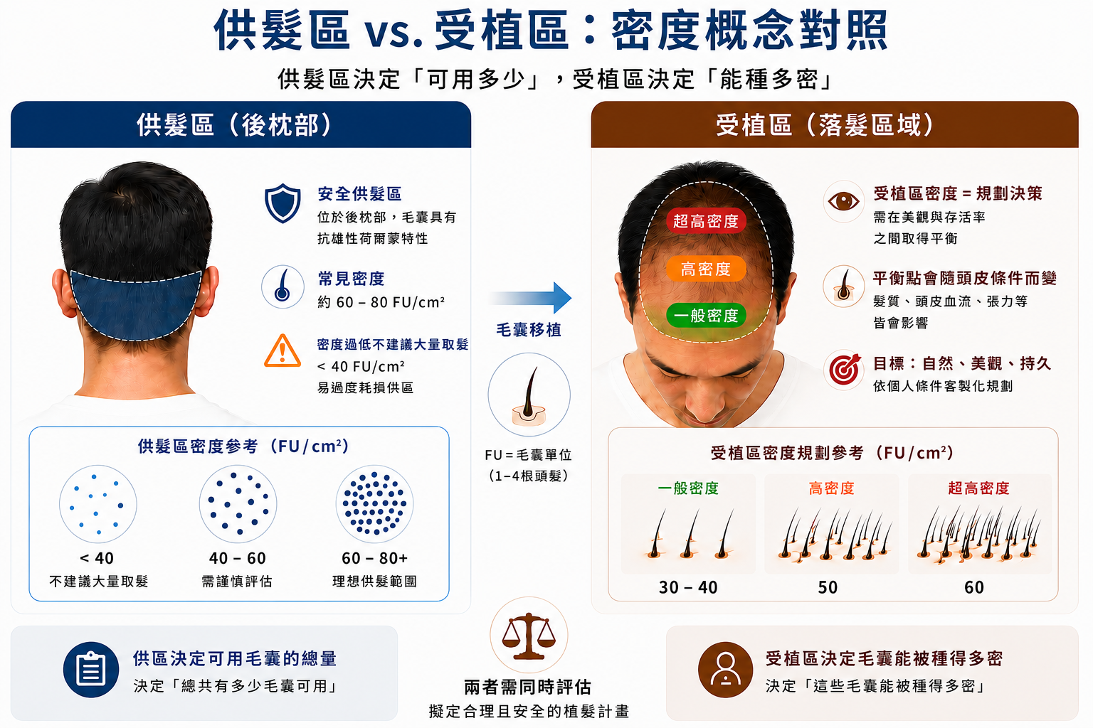 圖：供髮區與受植區的密度概念對照圖